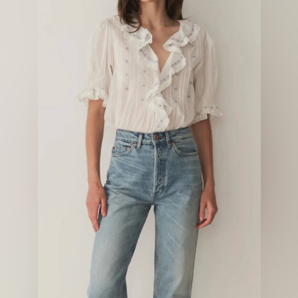 NWT Doen Hettie Top 100% organic cotton - Picture 2 of 11